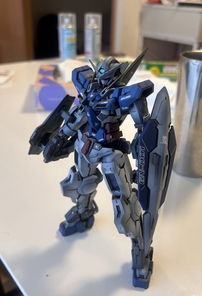 撮影スペースで撮った画像も好きなのですが、組んですぐに撮影した卓上撮りが1番だったりします。