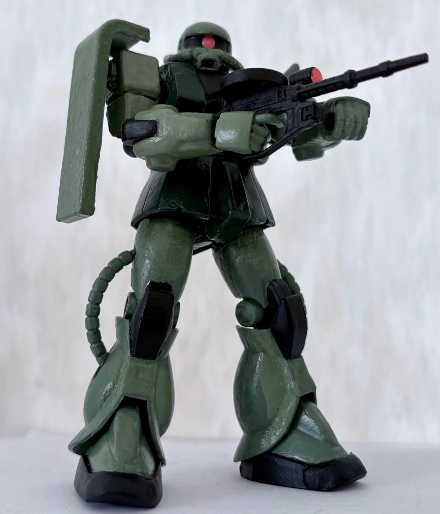 やっぱりガンダムの真の主役はザク(zaku-kao2)だよなぁとしみじみ思う今日この頃・・・。次回もお楽しみに(gandam-hand1)