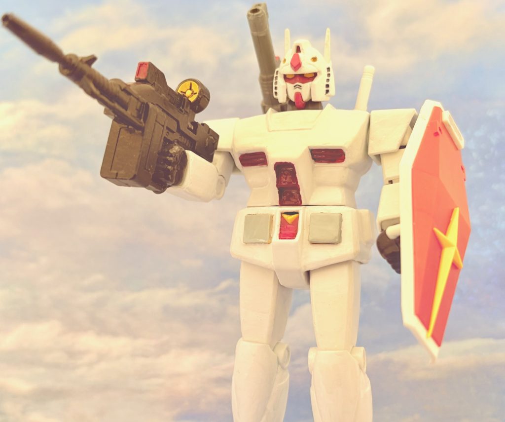 昭和レトロ風。首はパースが付けられるように加工している。