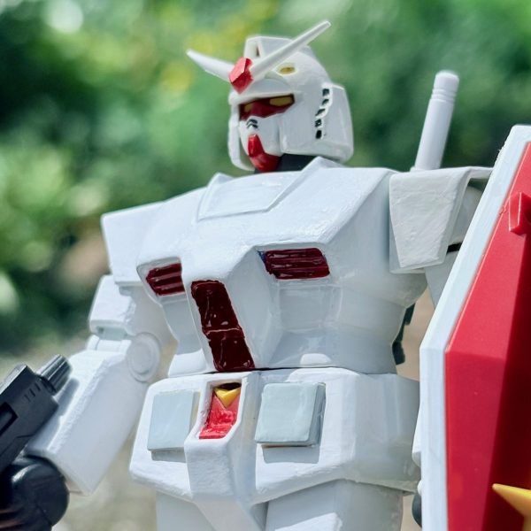 旧キット ガンダム　ロールアウトカラー