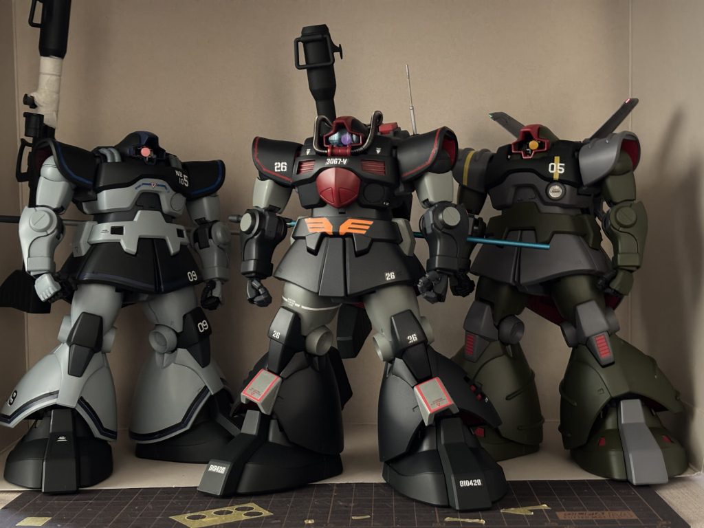 MSVシリーズ揃い踏み