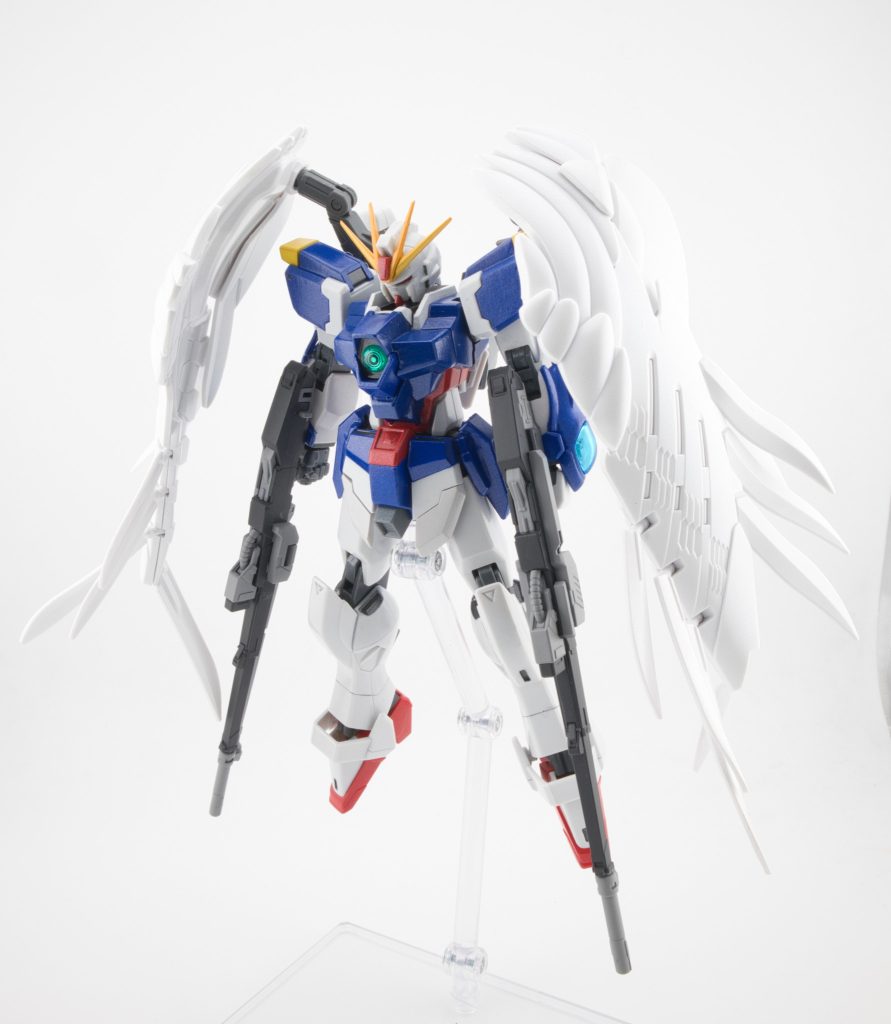 RGの羽を付けた以外はほぼ素のインパルスです。あ、胴体は前回のクアンタと同じくインパルスガンダムアルクです。