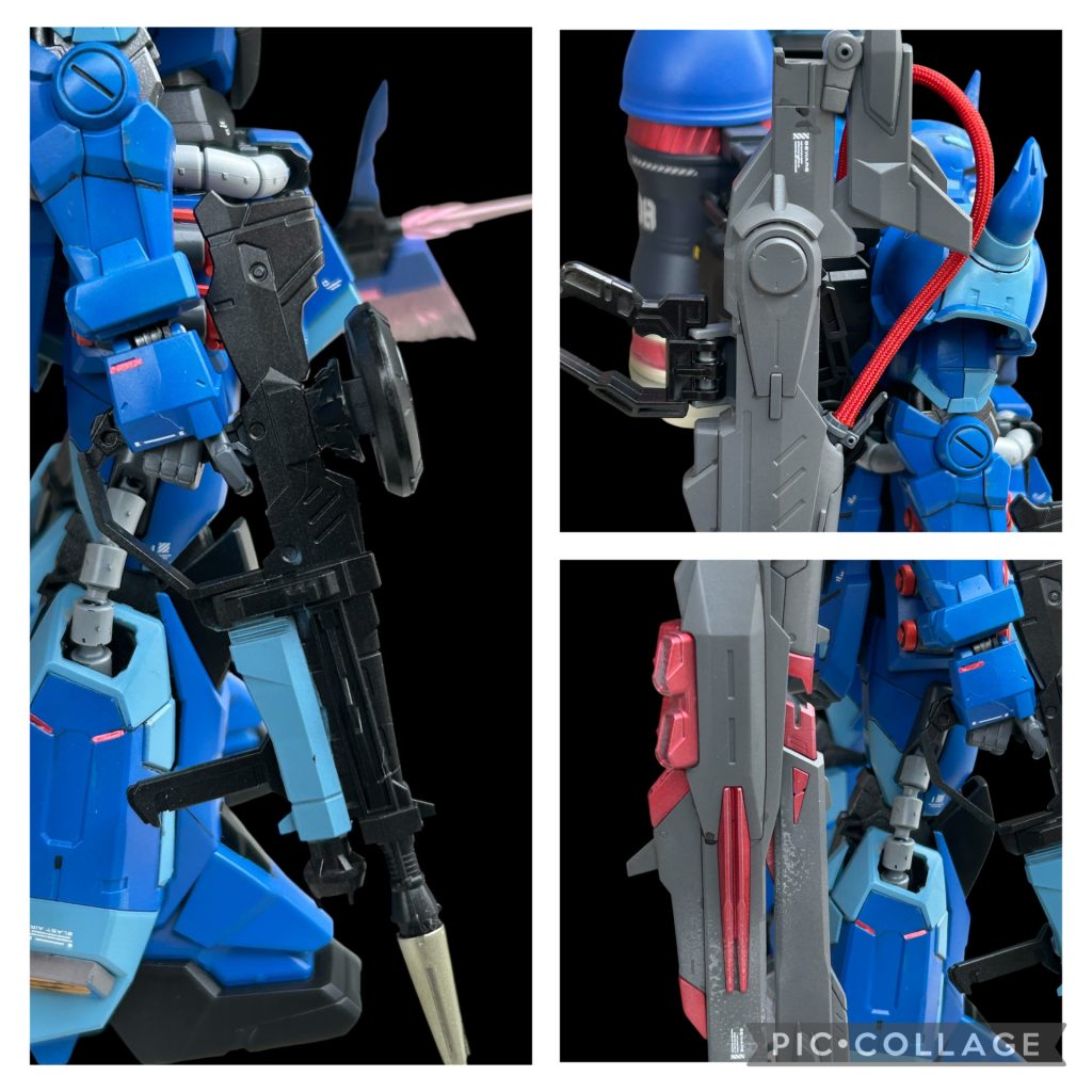 元々ディテールがしっかりあるので、既存のモールドと入れ隅を掘り起こしてます。