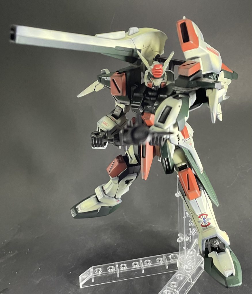 名前にバスターがつくとい安直な理由でミキシングしましたが、塗装したら思っていたより馴染んでくれました😆