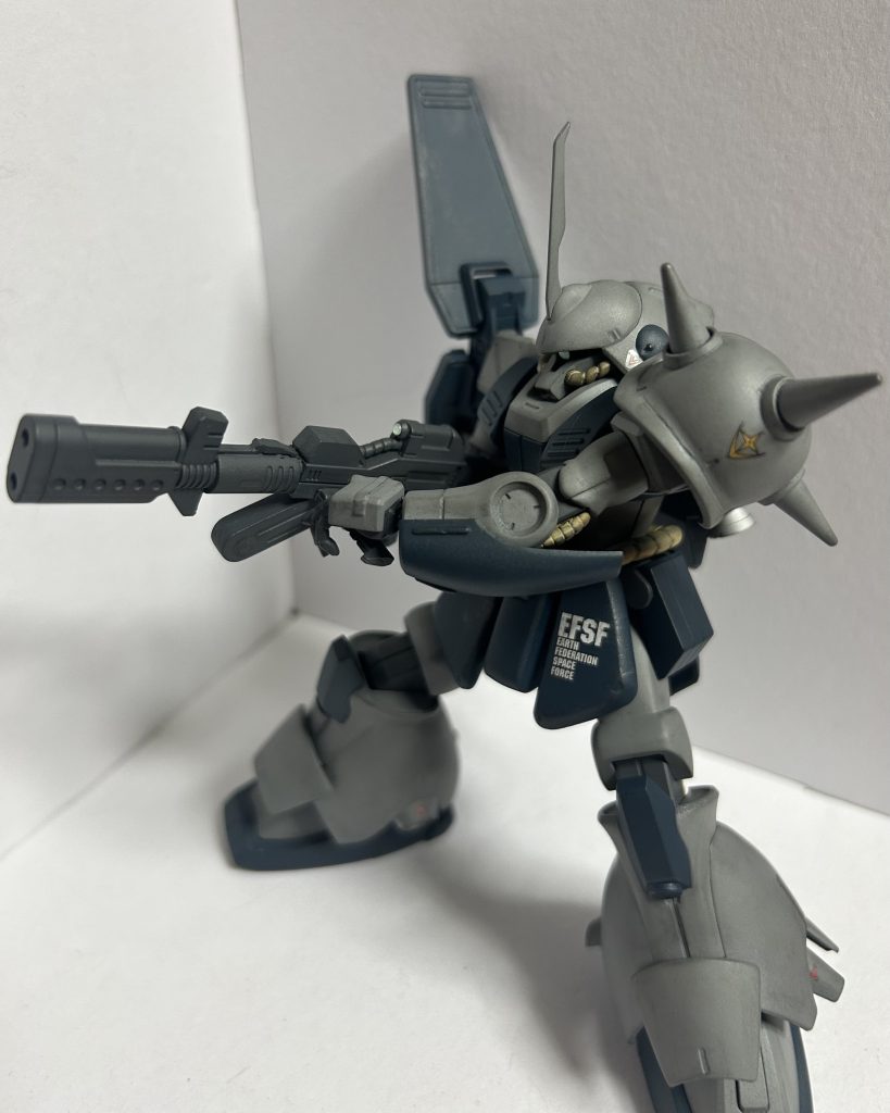 ビームライフルは大型化且つ連射性を強化、してるようにしてるように見えたらイイな……。