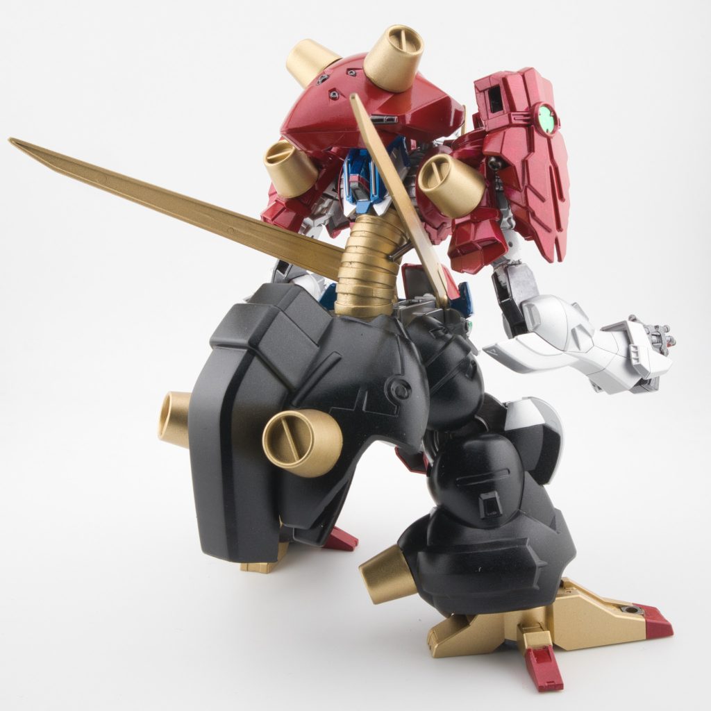 ウーンドウォートのお尻を背中につけて、背骨？みたいなやつはジュアッグの足。ほぼインパルスじゃないですがコアスプレンダーがあればそれはもうインパルス😅