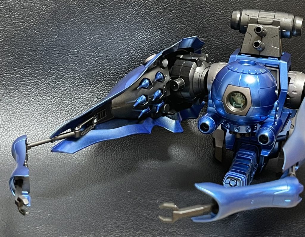 この状態ではメンテナンス機能としてメンテ用アームを展開出来ます。