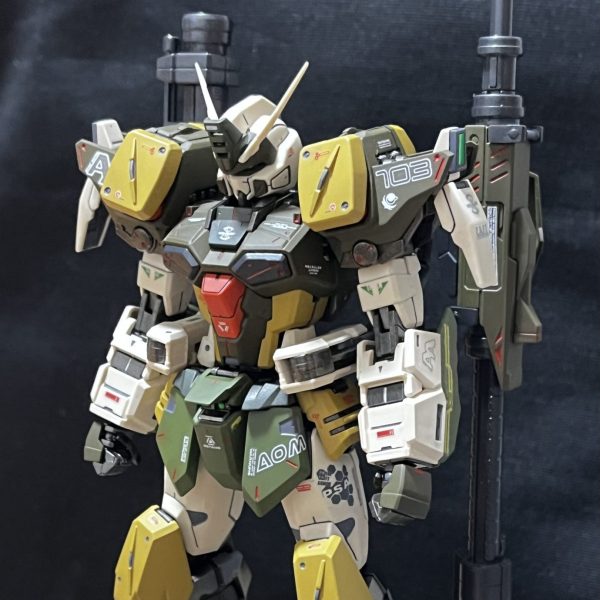 バスターガンダム  カラーリングを変えてみて……