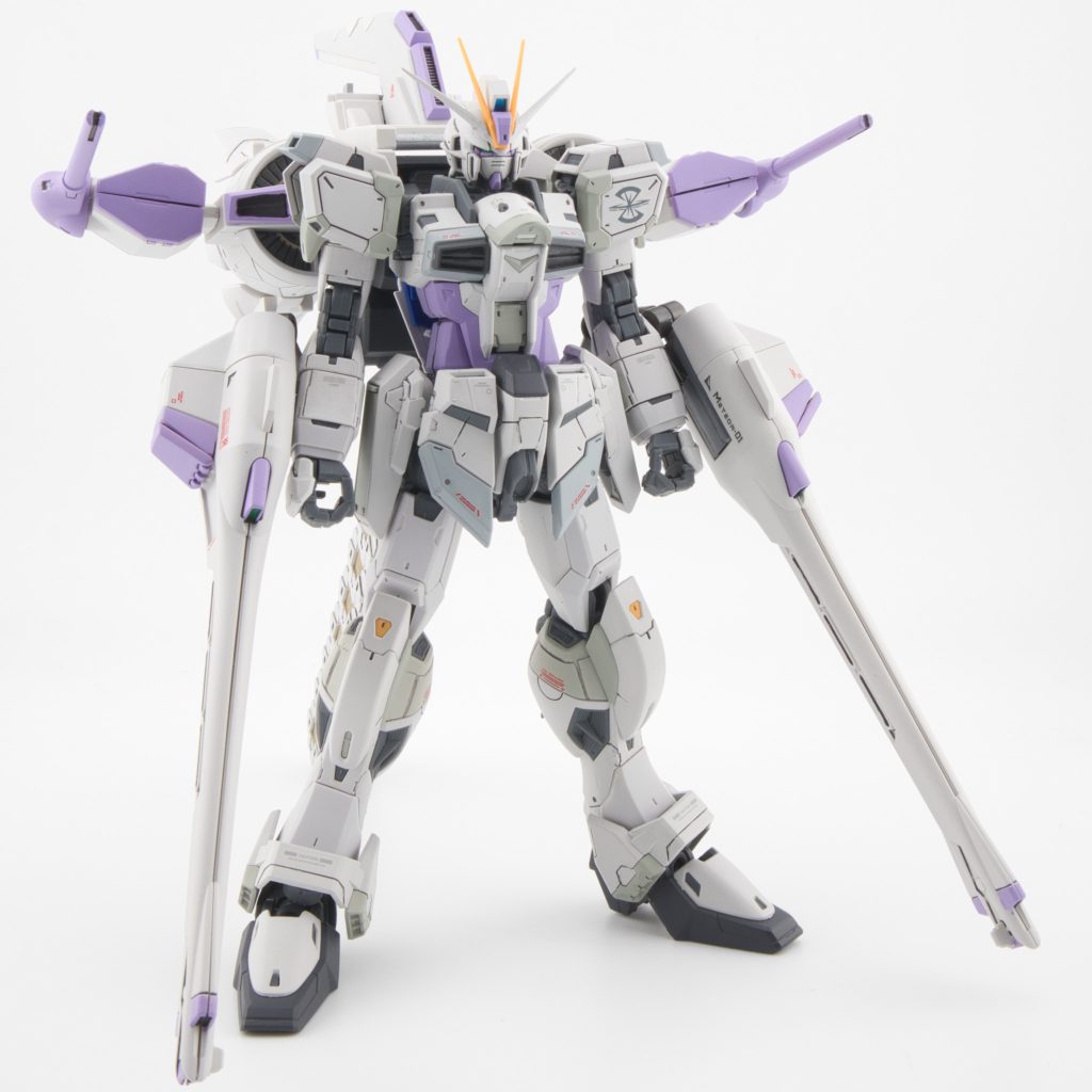 インパルス本体は以前投稿したインパルス+ミーティアを使用してます。（1/144ミーティアは押入れ行き😅）