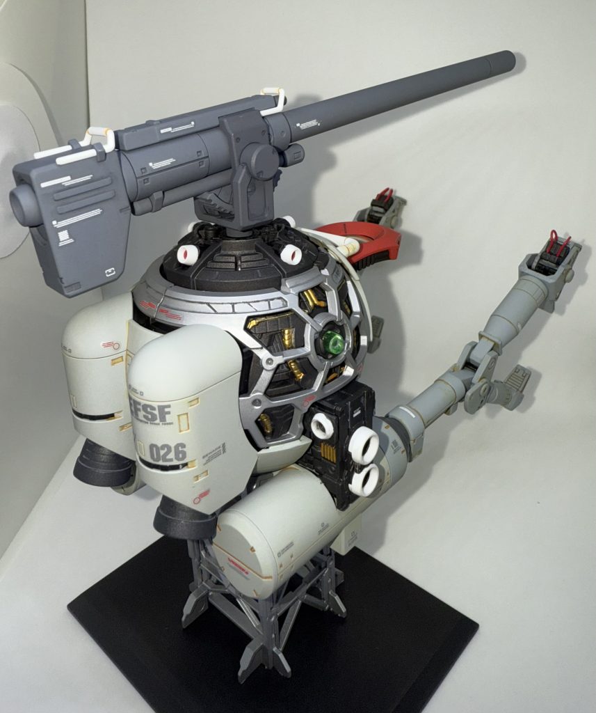 デカールは付属のドライデカール少々と手持ちの余ったVer.Kaデカール、ガンダムデカールDX、ハイキューパーツ製を使い分けました。