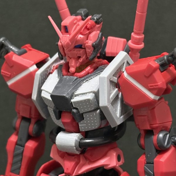 ジークアクスコンに向けて作成に着手しました！今回は赤いガンダムをベースにしていきます！（1枚目）