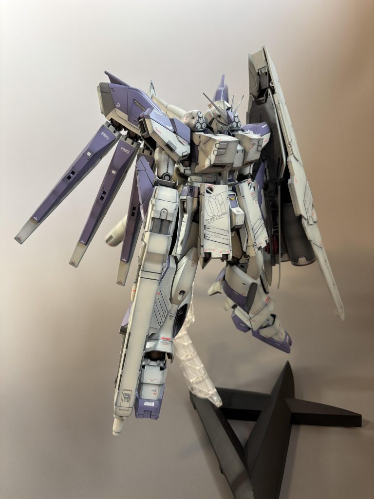 MG 1/100 FA-93-ν2HWS Hi-ν GUNDAM（ハイニューガンダム） H.W.S.  Ver.Ka–2枚目/制作者：kiyo