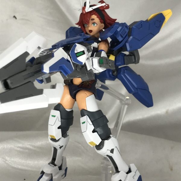 エアリアル改修型スレッタ｜珠衣明さんのガンプラ作品｜GUNSTA