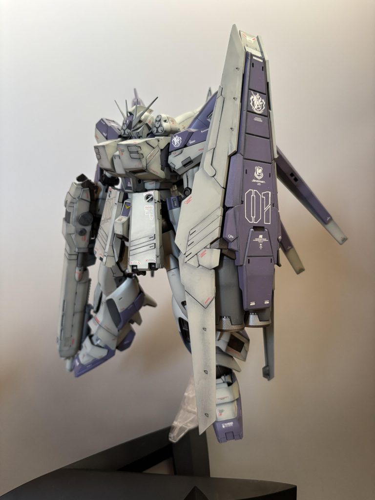 MG 1/100 FA-93-ν2HWS Hi-ν GUNDAM（ハイニューガンダム） H.W.S.  Ver.Ka–3枚目/制作者：kiyo