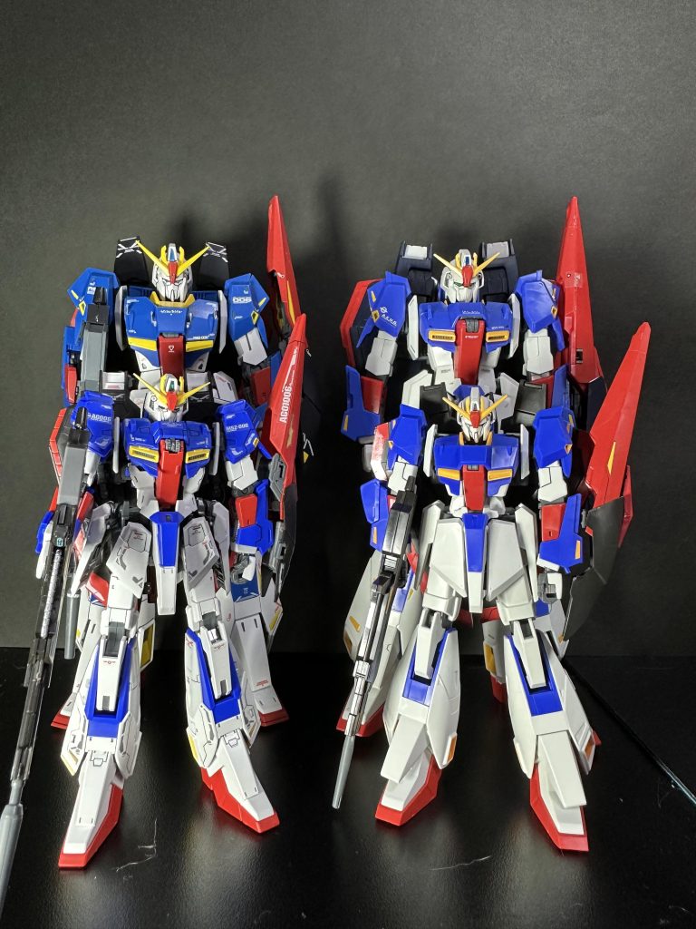 家族写真です笑HGRGMGを並べました