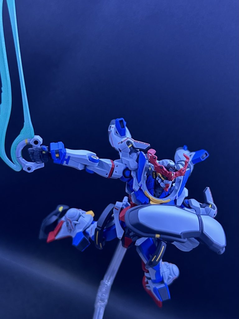 ビームサーベルが個性的な形してて面白いなぁと思いました