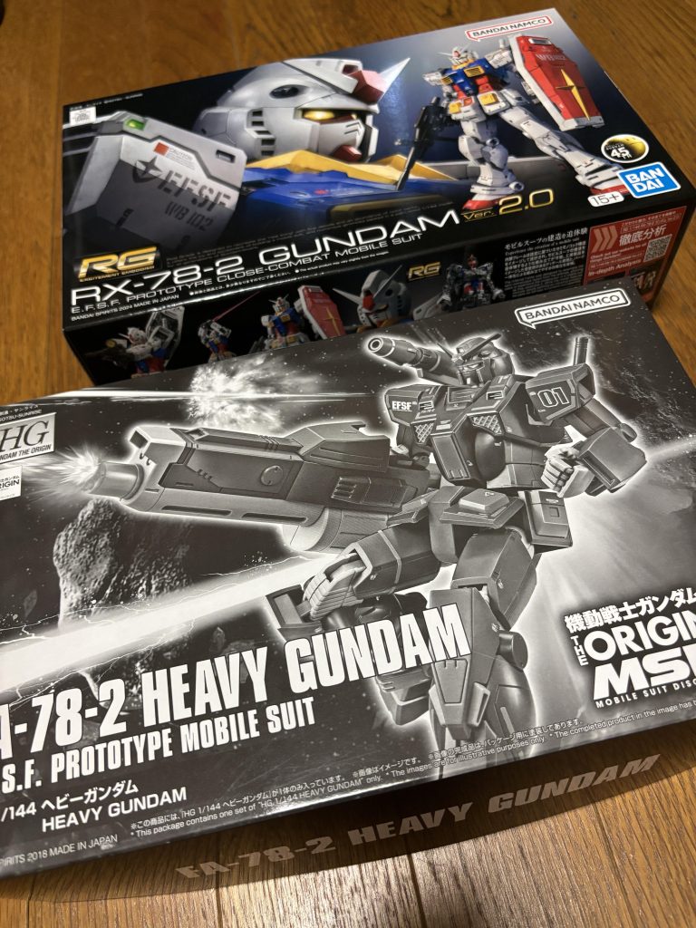 RG＋HG 1/144 FA-78-2 HEAVY GUNDAM（ヘビーガンダム）2号機–4枚目/制作者：kiyo