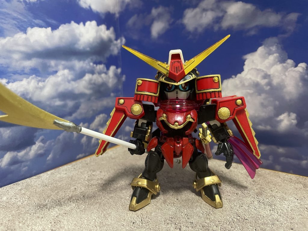 まず武者ver^_^赤・黒・金を基本カラーに！