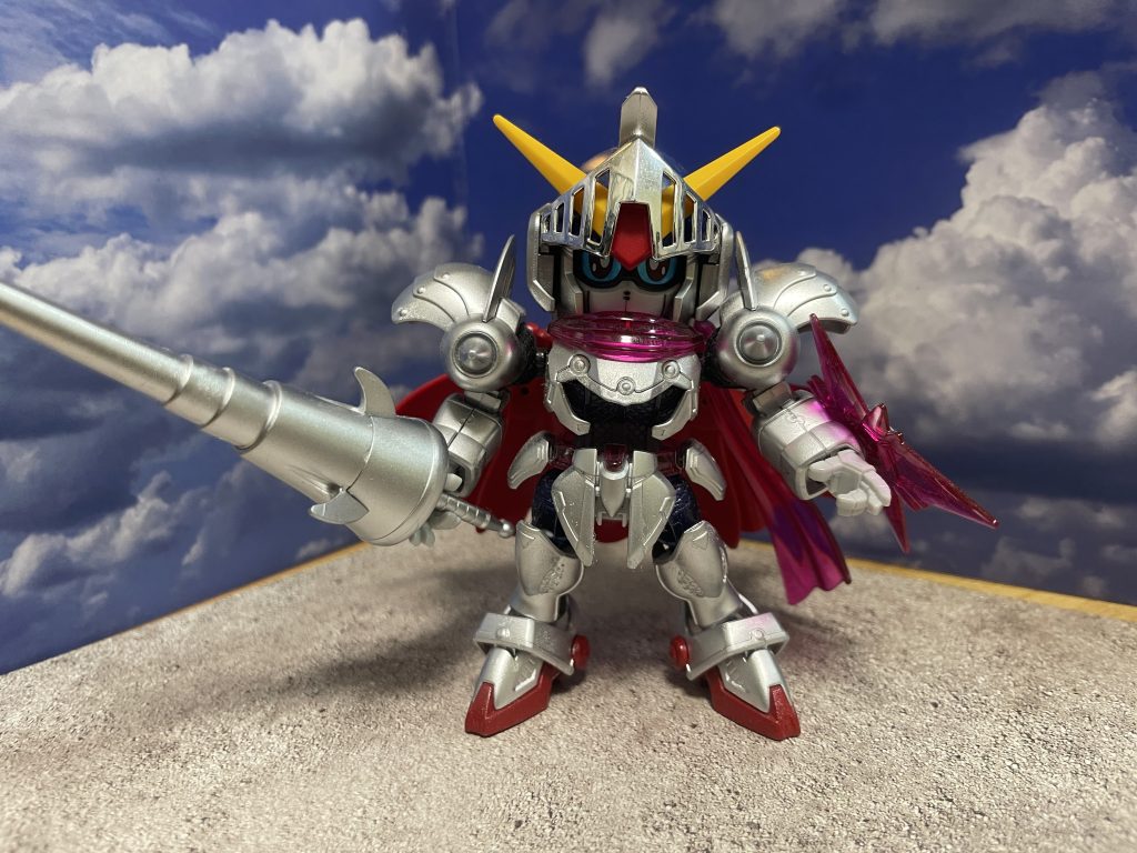 ナイトverこちらは銀とダークなネイビーを基本に！盾剣はビームなシールドのためにオミット。