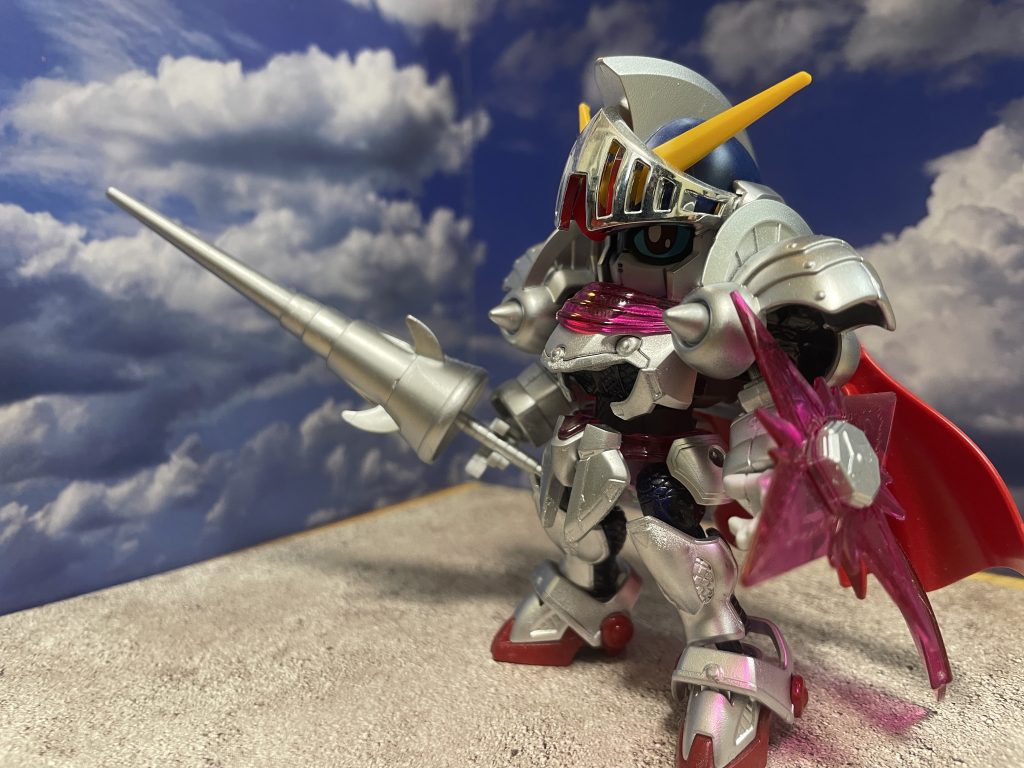 最後まで力の盾風塗装を迷い今回は銀で！私の中ではこのナイトverが1番好きです♪