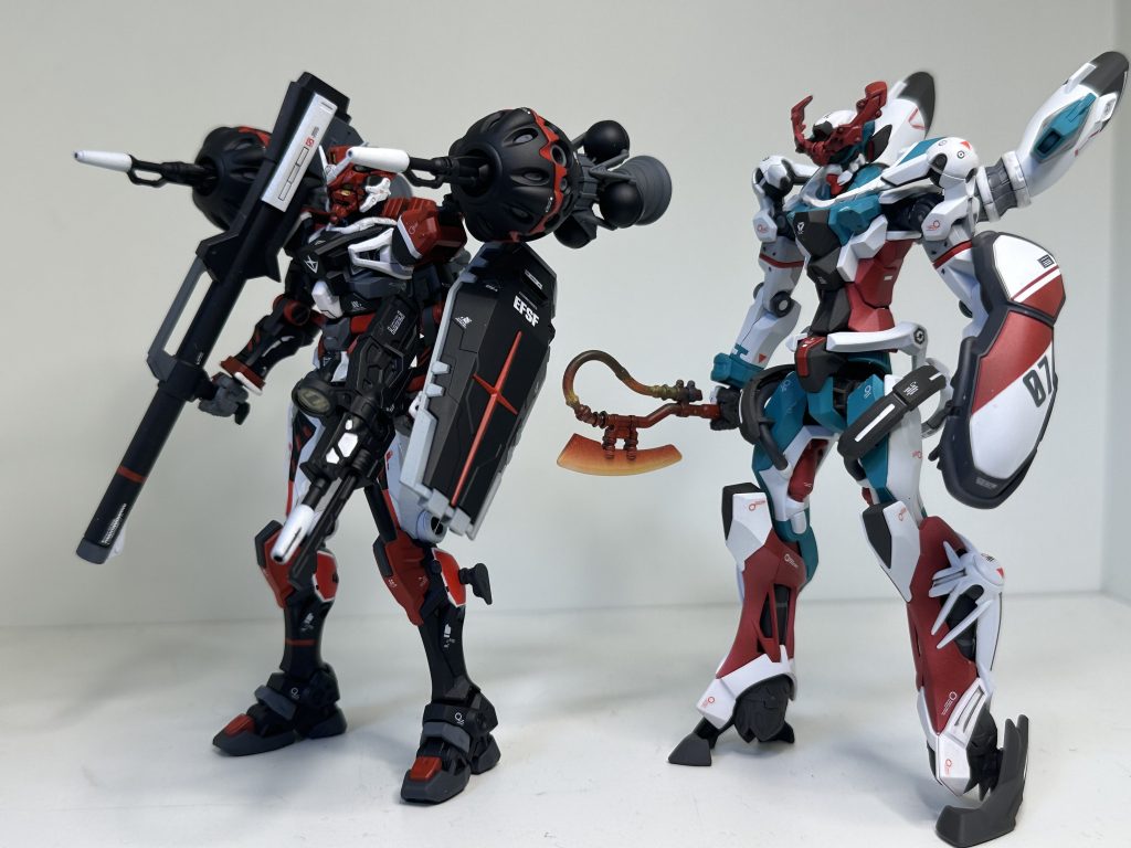 赤いガンダム–5枚目/制作者：Kcayn