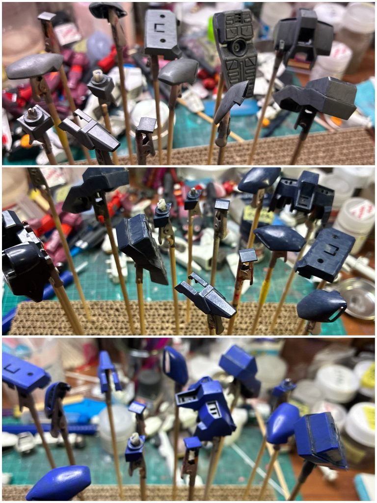 🎊νガンダムの完成です🎊–8枚目/制作者:レン@筆塗り部分塗装