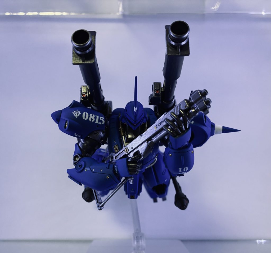 お馴染みのポーズ正面から。