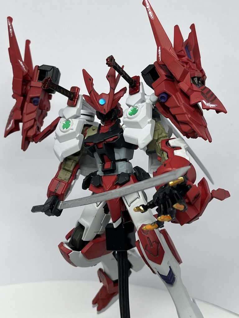 コトブキヤのキットより可動するはず!(多分アストレイが良いキットなおかげだね(´・ω・)b