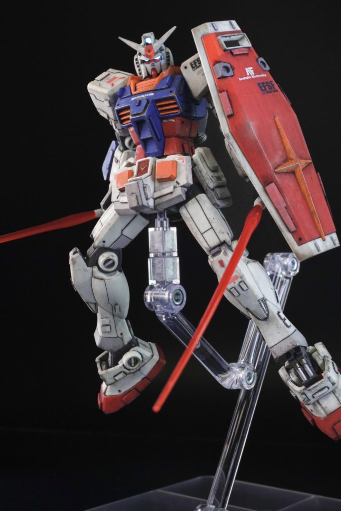 RX-78 ガンダム–2枚目/制作者：レン@筆塗り部分塗装