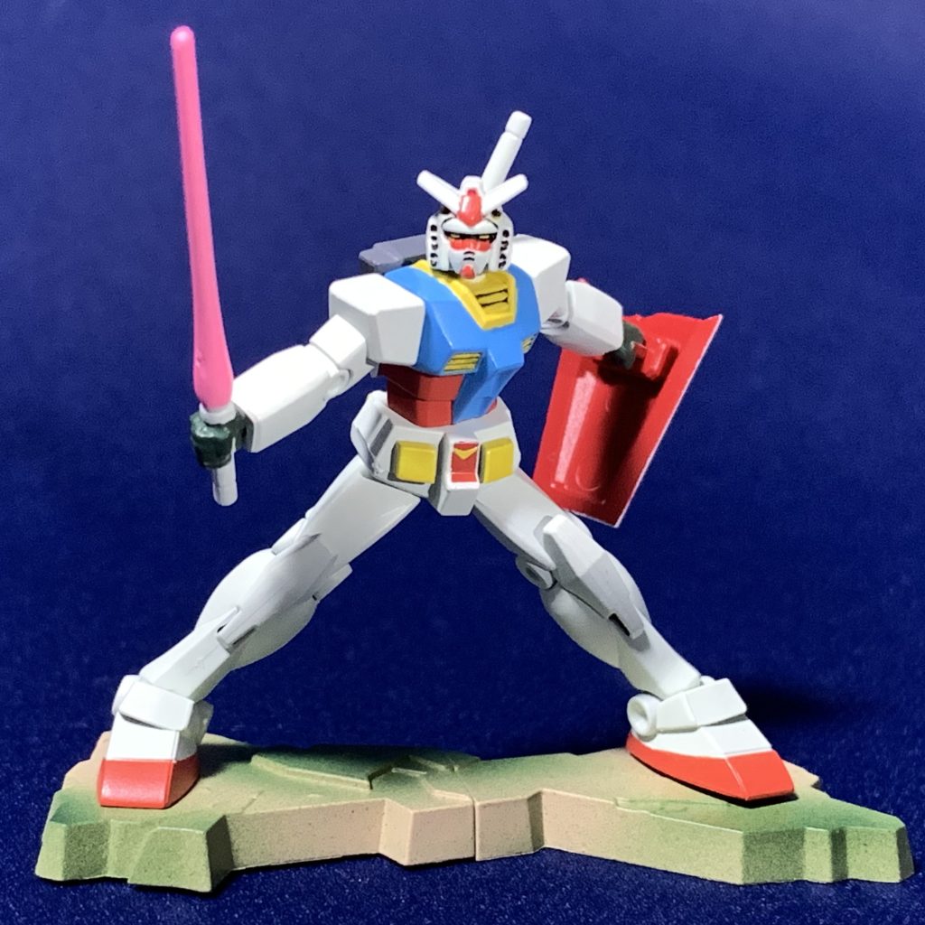 チョコサプ塗装 ガンダム(ビーム・サーベル装備)