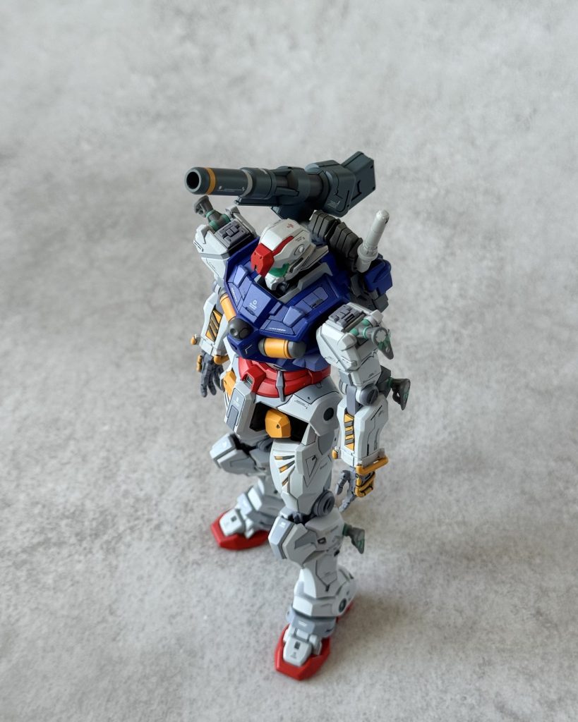 肩アーマーが寂しかったので、三角屋様のディテールアップパーツを乗せてみたらいい感じになりました。