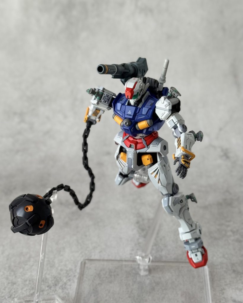 ハンマーは前作の赤いガンダムから拝借。