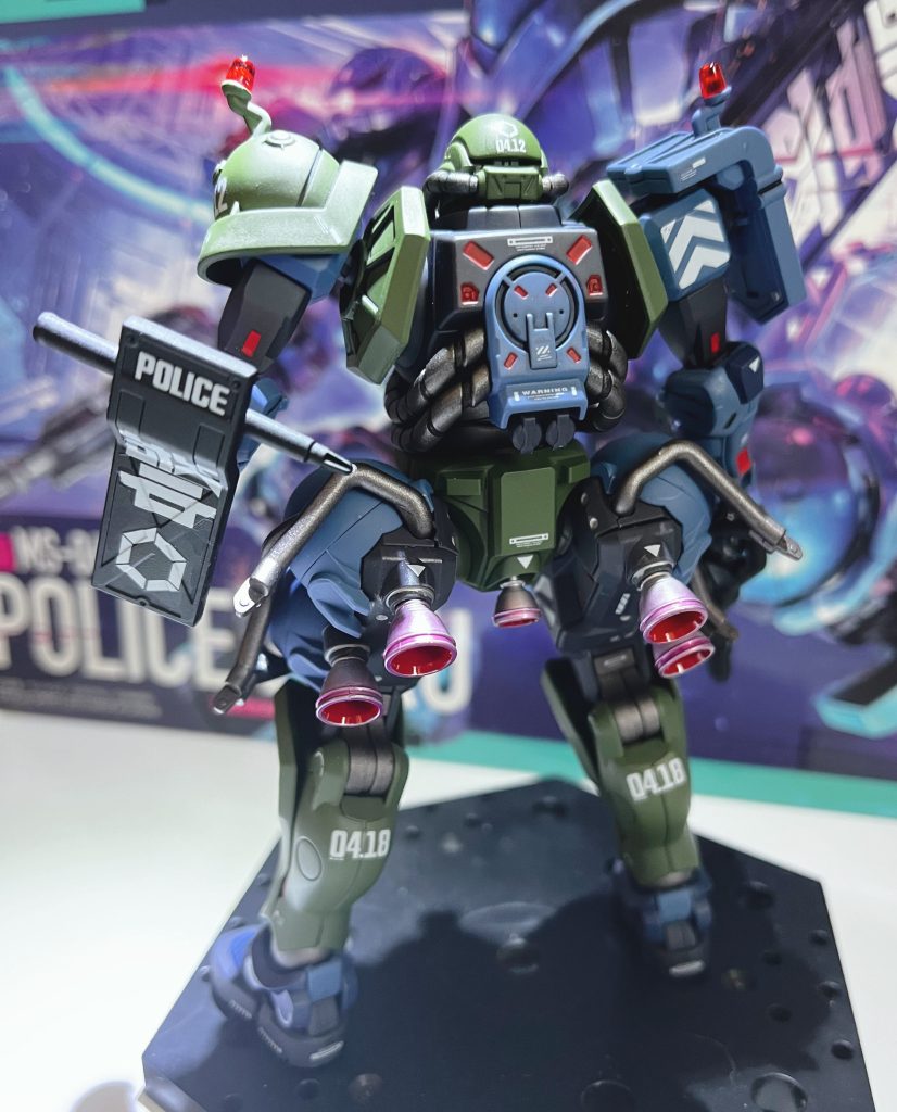 旧ザク風？軍警ザク–3枚目/制作者：HAU