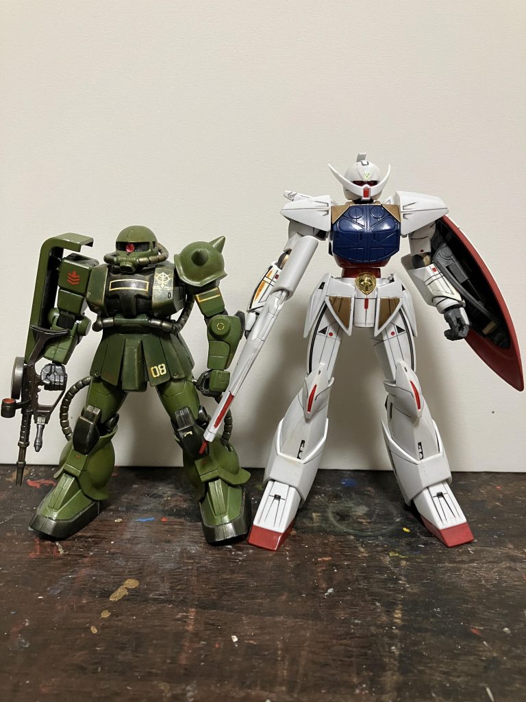 ボルジャーノン(FGザク)を添えてありがとうございました。