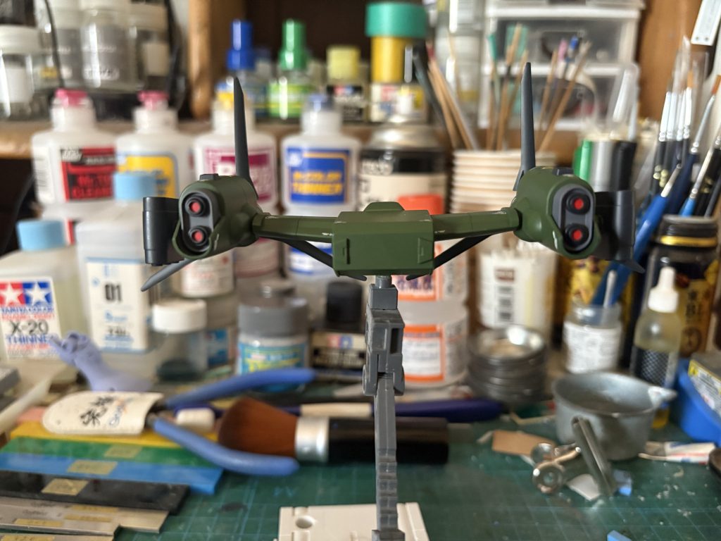 バーニアは後ハメ加工しMSGでディテールアップしてます