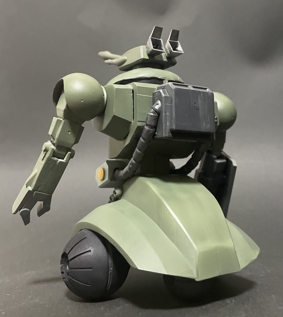 後ろ姿は設定画がない為、それらしく仕上げています。以上になります。最後までご覧いただきありがとうございました😊