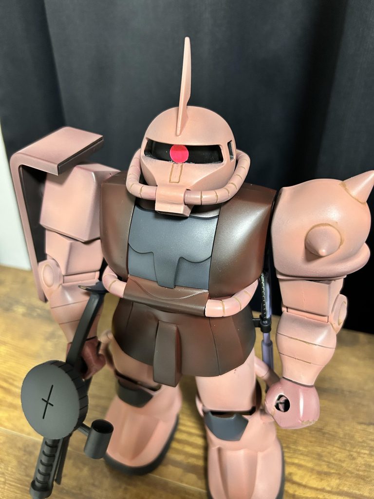 ウェザリングはもちろんマーキングする事もせずに、この古くささを堪能させていただきました。