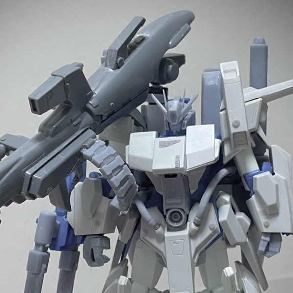 旧キットのFA-ZZを改造、3Dモデリング等併用しながらディテールアップ⤴︎⤴︎そろそろ大詰めかな〜（ずっとイジっていたい…）