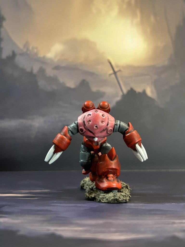 ジムを貫いた後のあのシーンですねあれ？チョコサプにこんなバージョンあったかな？と一瞬でも思ってもらえたら嬉しいです。