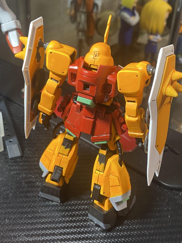 関節部分はかなり気に入ってます。可動域は素のままなのでアクティブに動かすには限界がありますけど。。