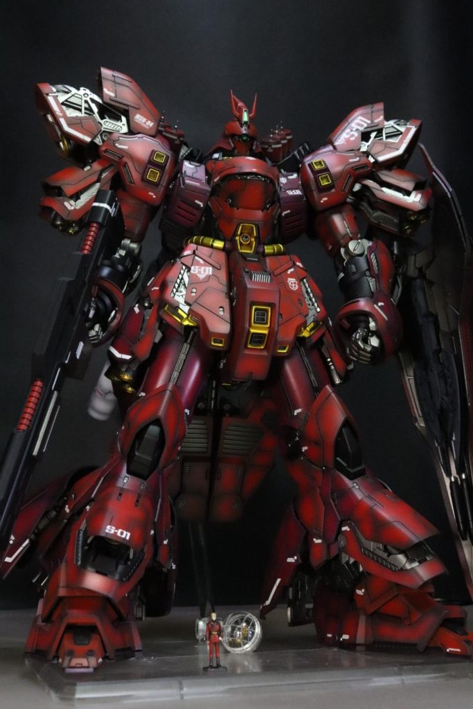 重量感が出るようにお馴染みの立ち上げ塗装