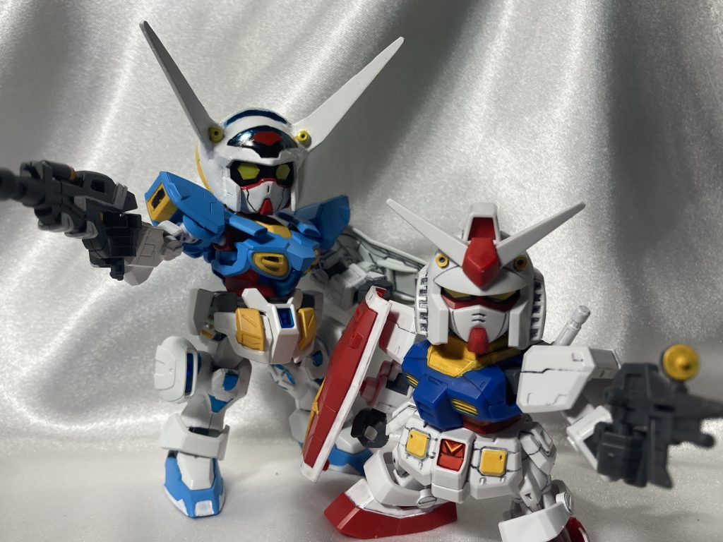 最後は偉大なるご先祖さまと。どうせならSDCSの初代が良かったんですが、いい感じのが手元になく……。