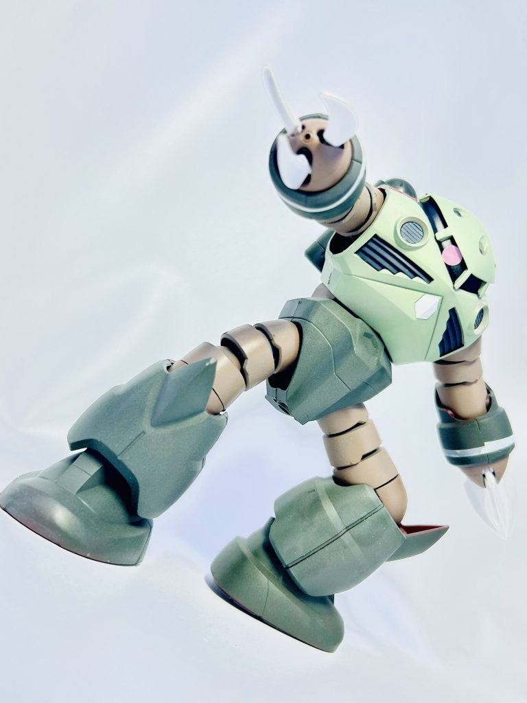 こう言う昔のキットだったら全塗装も楽なんですかね？やっぱりぼく的には部分塗装が楽だし、程よく楽しいですね