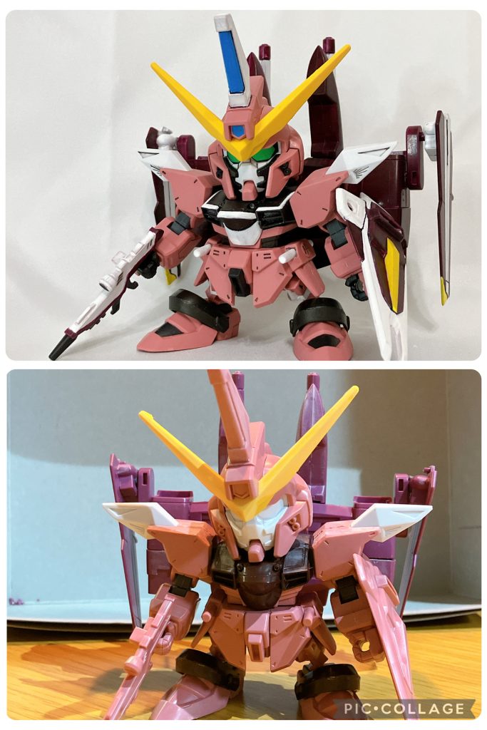 いつもの塗り分けショットやはり充実感がありますね