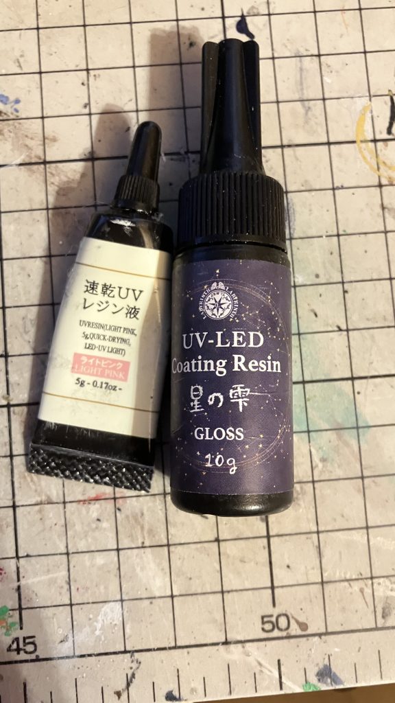 モノアイに使ったレジン