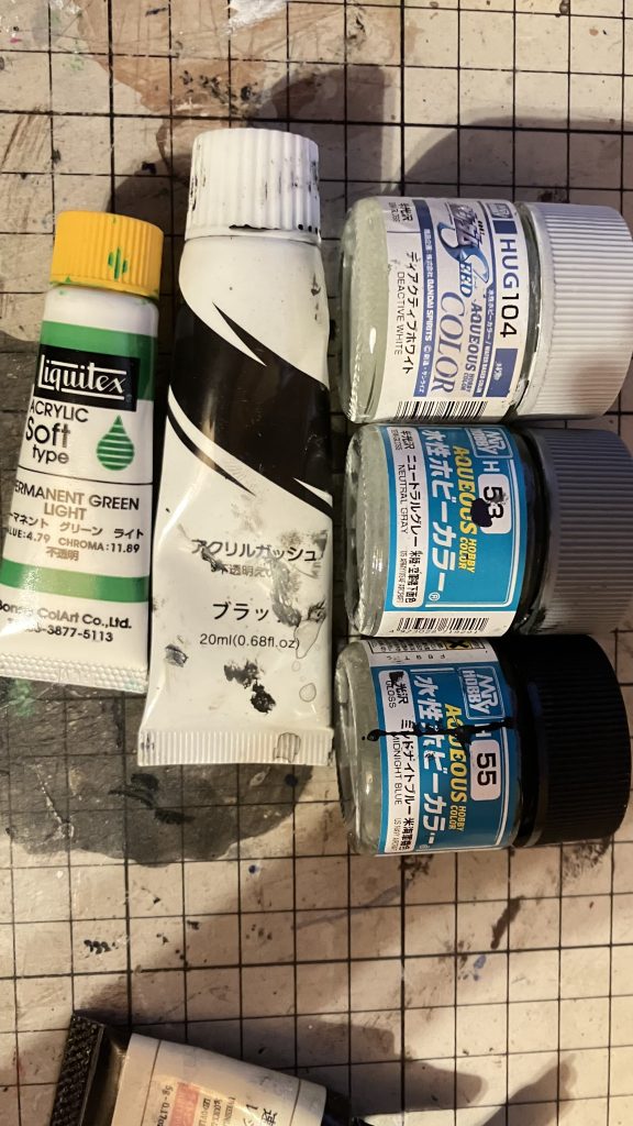 使用した塗料