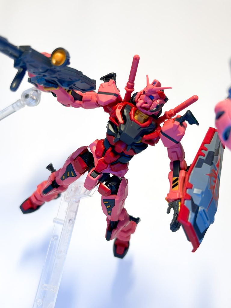 ビット6個欲しいとも思ったんですが、全部同じクオリティで作れるとは思えないので2個でガマン。飾る場所もないですからね笑