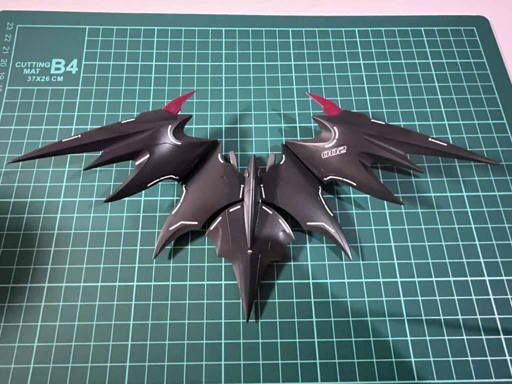 バックパック、クロークが重くて、倒れやすいです(gundam-kao10)