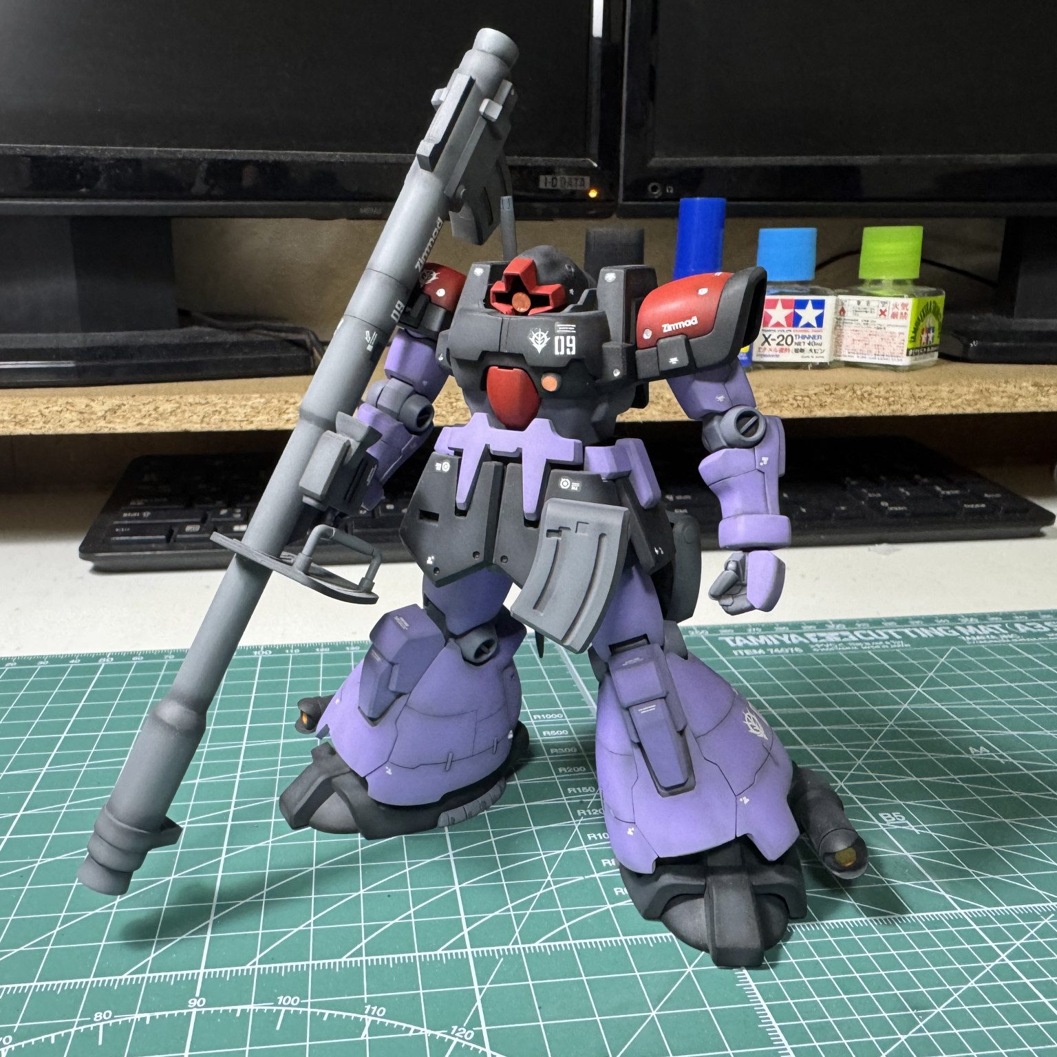 HG ドムトローペン(改修+全塗装)完成品 HG ドムトローペン(改修+全塗装)完成品 HG ドムトローペン(改修+