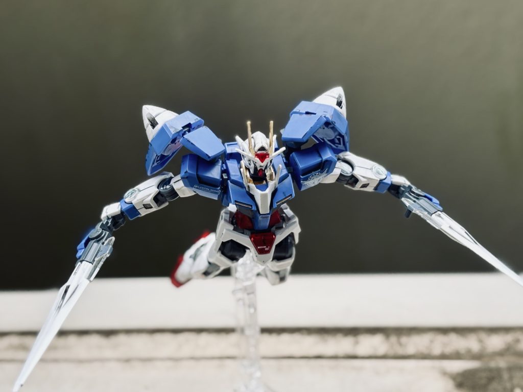 ＨＧ 1/144 ダブルオーガンダム–2枚目/制作者：mal__tese